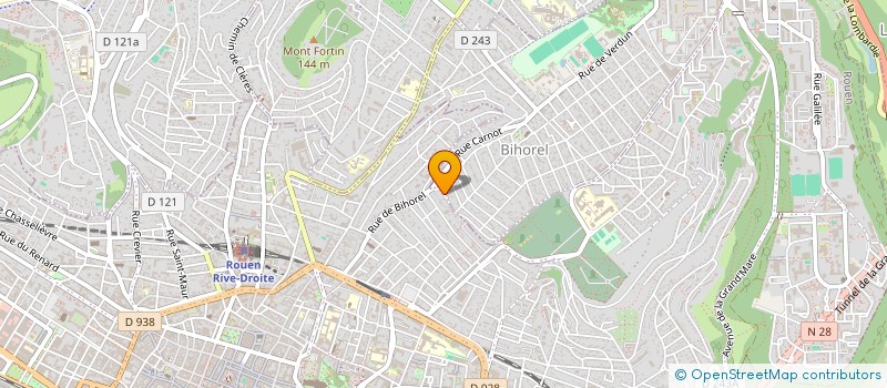 localisation de l'entreprise SYND COPROPRIETE QUESNEY à ROUEN