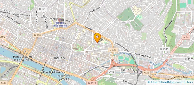 localisation de l'entreprise SYND COPROPRIETE R DES CAPUCINS à ROUEN