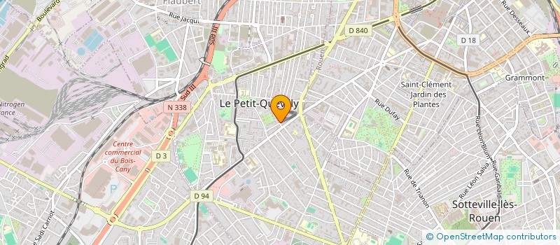 localisation de l'entreprise SYND COPROPRIETE R URSIN SCHEID  LE PETIT-QUEVILLY