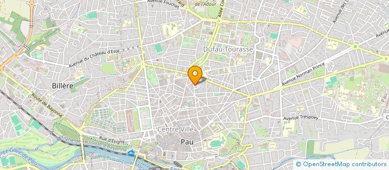 localisation de l'entreprise SYND COPROPRIETE RES 16 RUE DES ALLIES à PAU