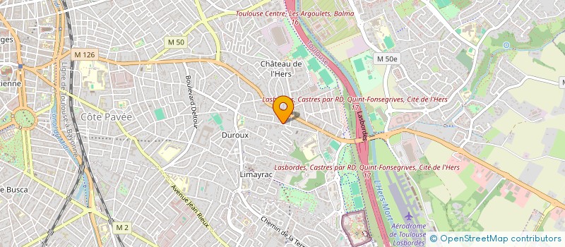 localisation de l'entreprise SYND COPROPRIETE RES 191 R RAYMOND NAVES  TOULOUSE