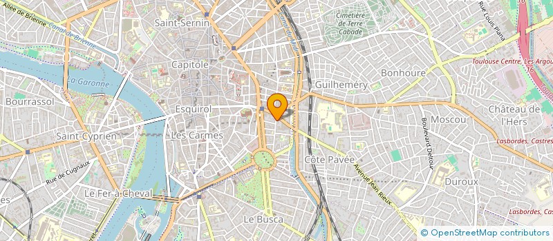 localisation de l'entreprise SYND COPROPRIETE RES 40 R DES POTIERS à TOULOUSE