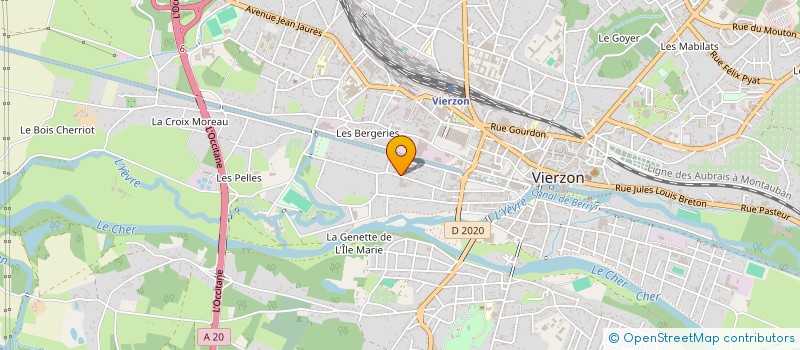 localisation de l'entreprise SYND COPROPRIETE RES A FRANCE  VIERZON