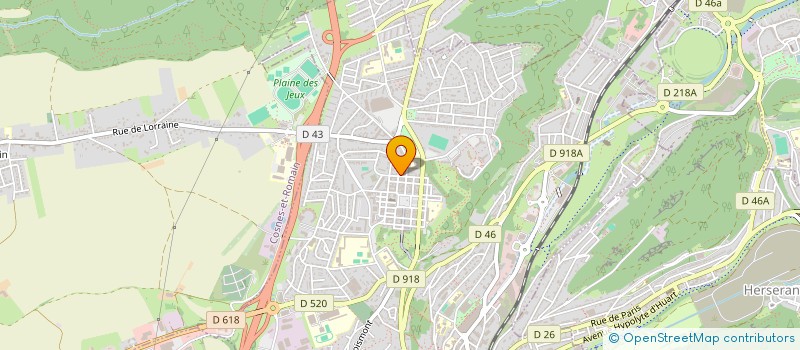 localisation de l'entreprise SYND COPROPRIETE RES ANATOLE FRANCE à LONGWY