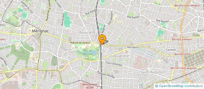 localisation de l'entreprise SYND COPROPRIETE RES ANTINEA II  BORDEAUX