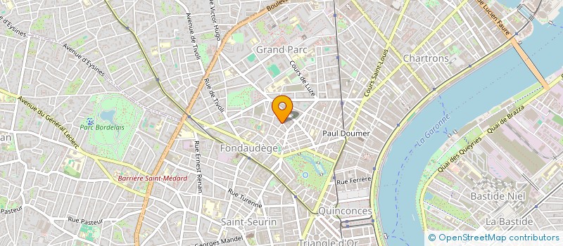 localisation de l'entreprise SYND COPROPRIETE RES APPOLO  BORDEAUX