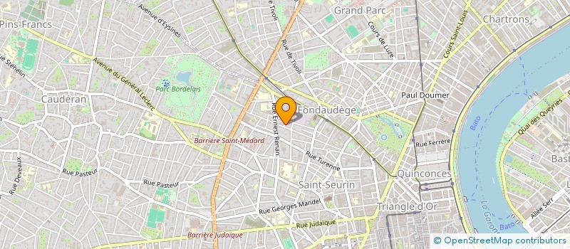 localisation de l'entreprise SYND COPROPRIETE RES CALVE  BORDEAUX