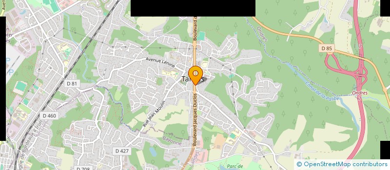 localisation de l'entreprise SYND COPROPRIETE RES CALYPSO  TARNOS