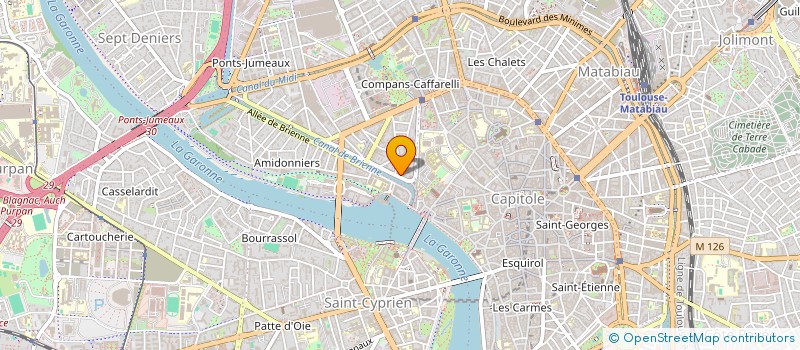 localisation de l'entreprise SYND COPROPRIETE RES CAMBRIDGE à TOULOUSE