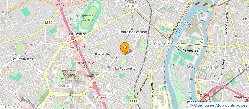 localisation de l'entreprise SYND COPROPRIETE RES CHANTILLY à TOULOUSE