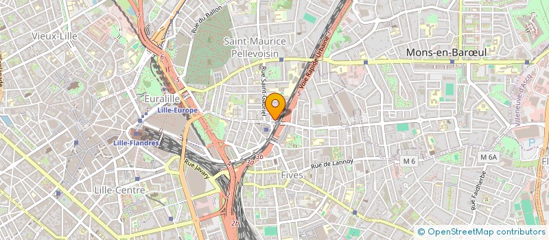 localisation de l'entreprise SYND COPROPRIETE RES CHAPITRE ST MAURICE à LILLE