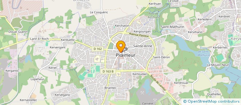 localisation de l'entreprise SYND COPROPRIETE RES CLAIR MATIN  PLOEMEUR