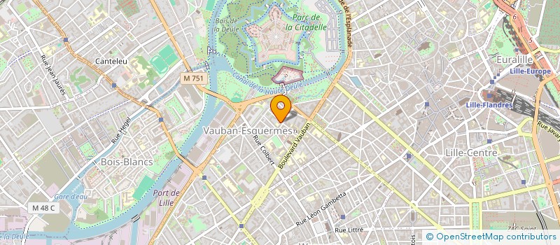 localisation de l'entreprise SYND COPROPRIETE RES COLLECTIF FAIDHERBE à LILLE