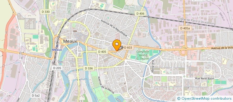 localisation de l'entreprise SYND COPROPRIETE RES DE L OURCQ à MEAUX