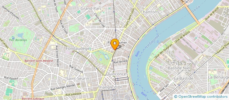 localisation de l'entreprise SYND COPROPRIETE RES DE VERDUN  BORDEAUX