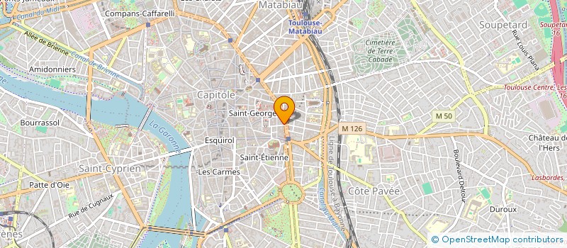 localisation de l'entreprise SYND COPROPRIETE RES DU 23 BD CARNOT à TOULOUSE