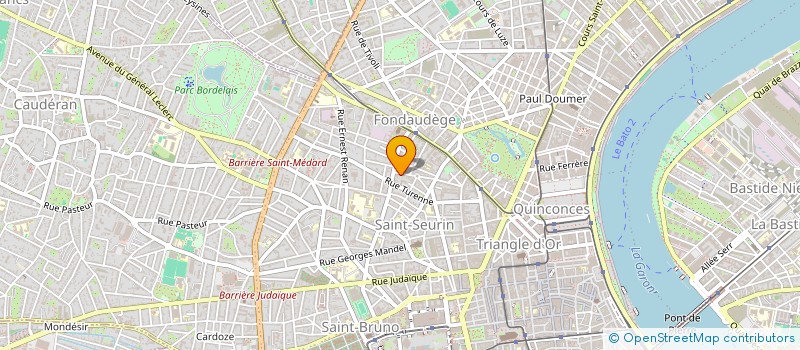 localisation de l'entreprise SYND COPROPRIETE RES EMILE FOURCAND  BORDEAUX