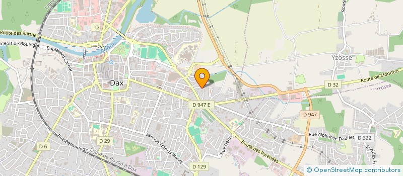 localisation de l'entreprise SYND COPROPRIETE RES ESTEY  DAX