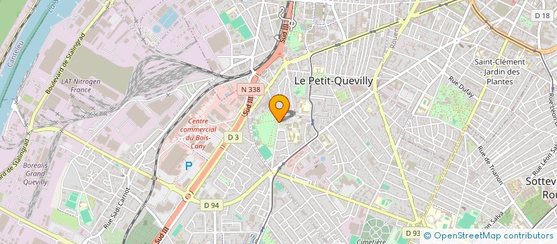 localisation de l'entreprise SYND COPROPRIETE RES GUILLAUME  LE PETIT-QUEVILLY