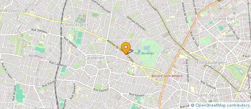 localisation de l'entreprise SYND COPROPRIETE RES HERMES  BORDEAUX