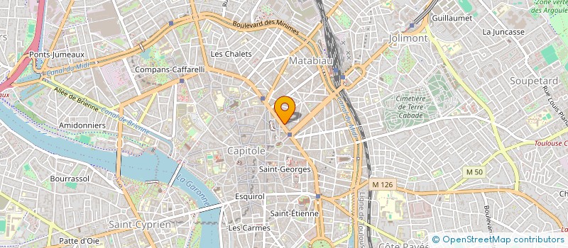 localisation de l'entreprise SYND COPROPRIETE RES HERMES à TOULOUSE