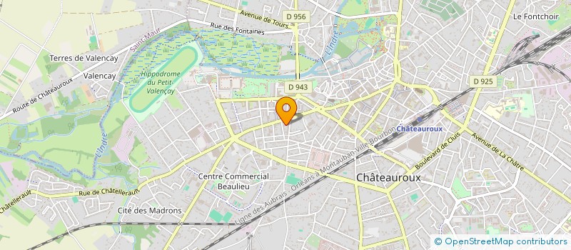 localisation de l'entreprise SYND COPROPRIETE RES JACQUES CARTIER à CHATEAUROUX
