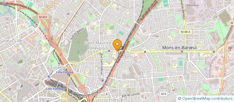 localisation de l'entreprise SYND COPROPRIETE RES JARDIN DU LION D OR à LILLE