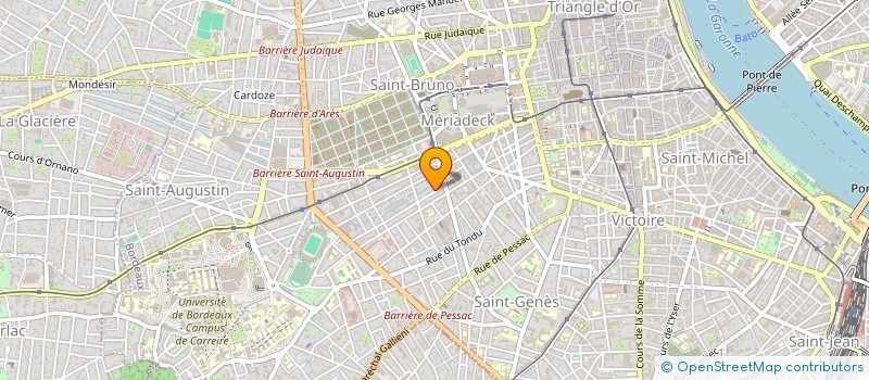 localisation de l'entreprise SYND COPROPRIETE RES LA BELLE EPOQUE  BORDEAUX