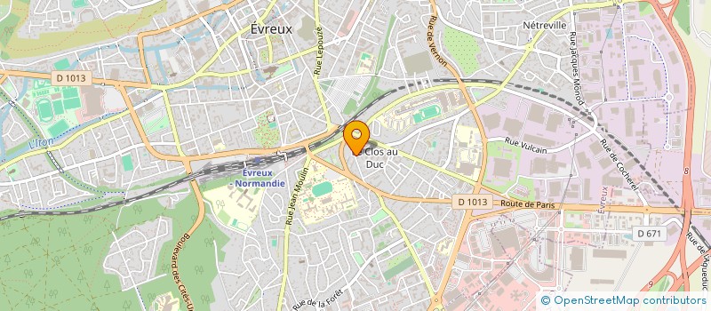 localisation de l'entreprise SYND COPROPRIETE RES LE CARMEL N 179  EVREUX