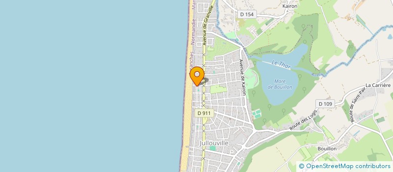 localisation de l'entreprise SYND COPROPRIETE RES LE CASINO  JULLOUVILLE