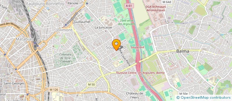 localisation de l'entreprise SYND COPROPRIETE RES LES FLEURS à TOULOUSE