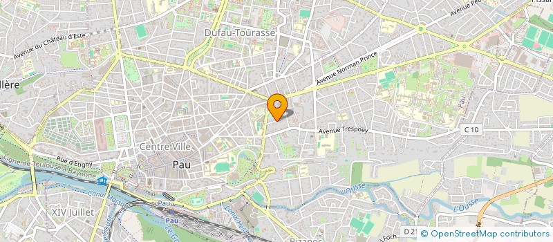localisation de l'entreprise SYND COPROPRIETE RES NAVARRE à PAU