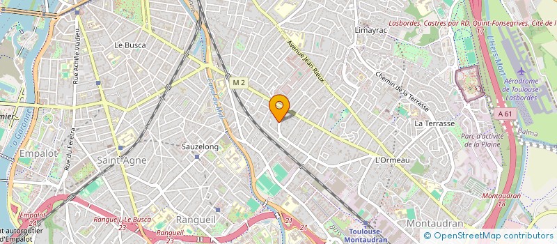 localisation de l'entreprise SYND COPROPRIETE RES PARC PETIT PRINCE à TOULOUSE