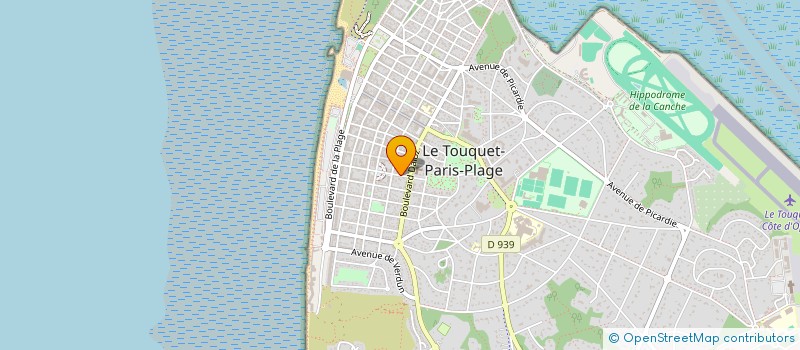 localisation de l'entreprise SYND COPROPRIETE RES.REGENT'S PARK  LE TOUQUET-PARIS-PLAGE