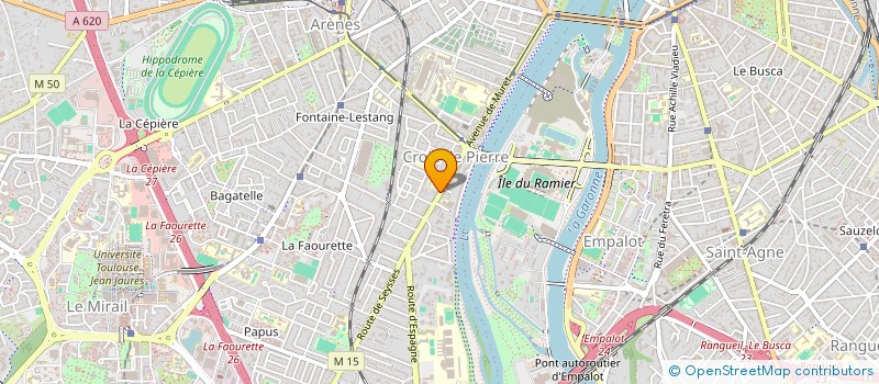 localisation de l'entreprise SYND COPROPRIETE RES ROUREBEL à TOULOUSE