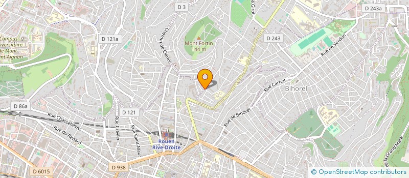 localisation de l'entreprise SYND COPROPRIETE RES RUE DE LILLE à ROUEN