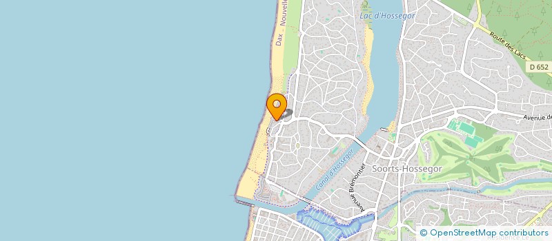 localisation de l'entreprise SYND COPROPRIETE RES SAINT ANTOINE  SOORTS-HOSSEGOR