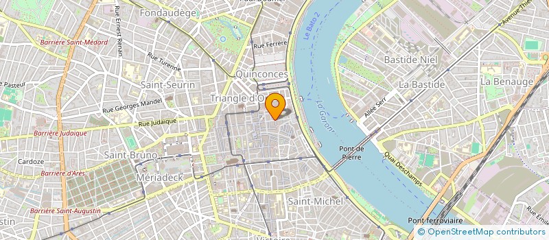 localisation de l'entreprise SYND COPROPRIETE RES SAINT REMI  BORDEAUX