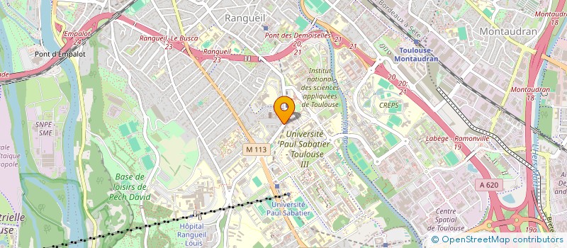 localisation de l'entreprise SYND COPROPRIETE RES ST DOMINIQUE à TOULOUSE