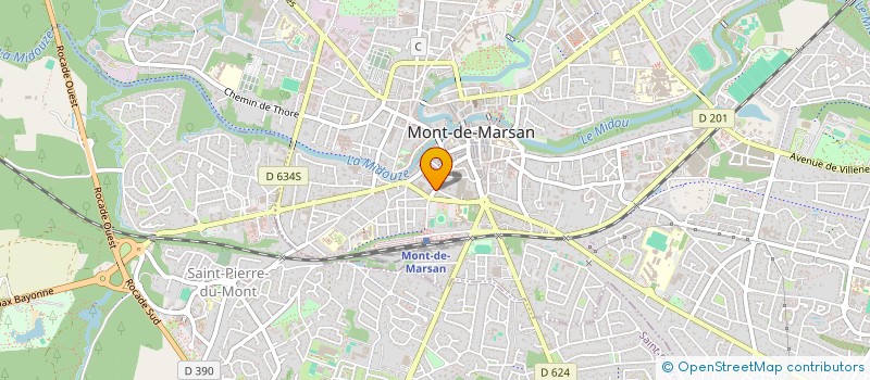 localisation de l'entreprise SYND COPROPRIETE RES ST PIERRE à MONT-DE-MARSAN