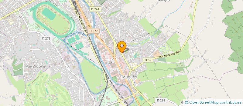 localisation de l'entreprise SYND COPROPRIETE RES TOUQUES DEAUVILLE  TOUQUES