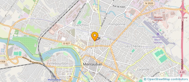 localisation de l'entreprise SYND COPROPRIETE RES TURENNE  MONTAUBAN