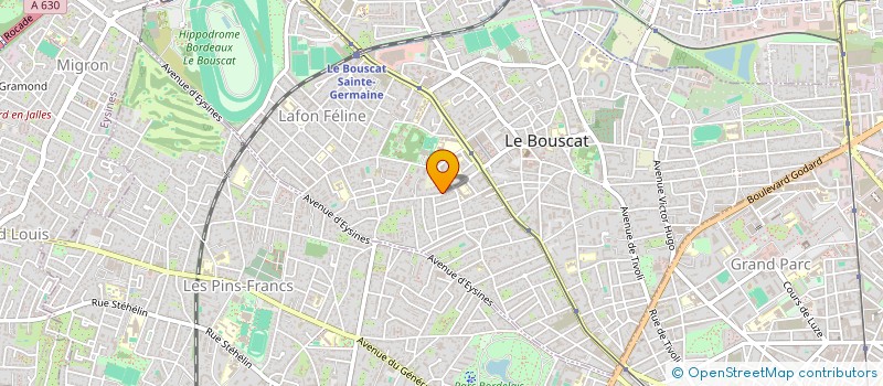 localisation de l'entreprise SYND COPROPRIETE RES UTRILLO  LE BOUSCAT