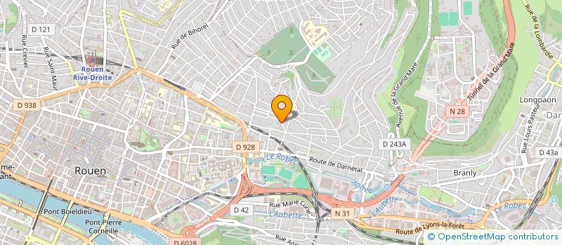 localisation de l'entreprise SYND COPROPRIETE RES VALLON ST HILAIRE à ROUEN