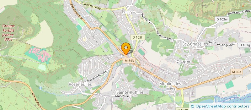 localisation de l'entreprise SYND COPROPRIETE RES VILLA LUCIA-VILLA C  CHATEL-SAINT-GERMAIN