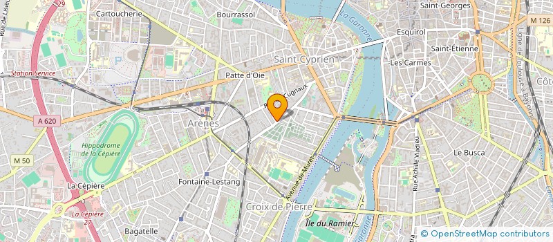 localisation de l'entreprise SYND COPROPRIETE RESDU GRAND ANGLE à TOULOUSE