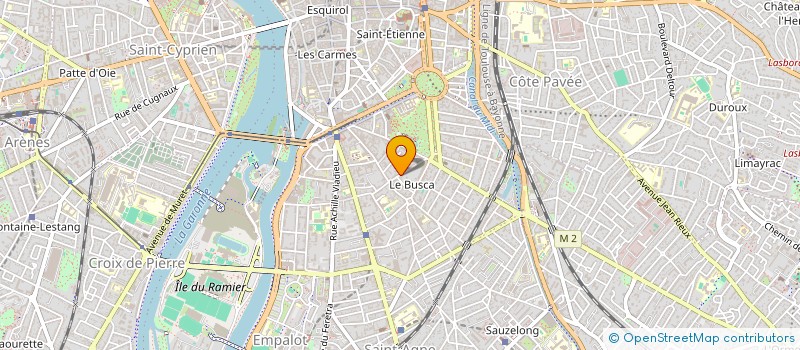 localisation de l'entreprise SYND COPROPRIETE RESID 17 R ST JOSEPH à TOULOUSE