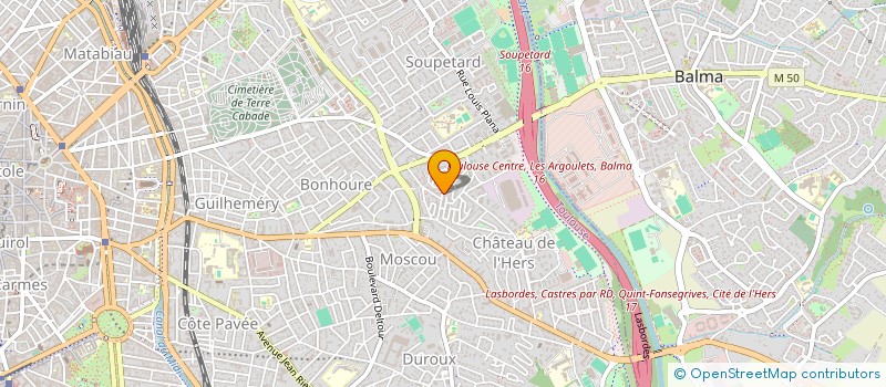 localisation de l'entreprise SYND COPROPRIETE RESID JEAN CHAUBET à TOULOUSE