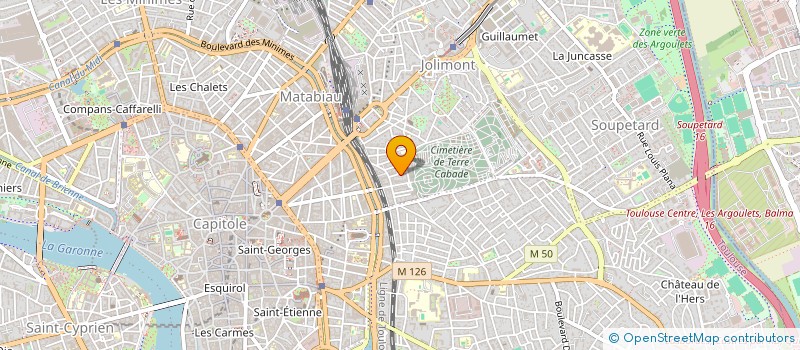 localisation de l'entreprise SYND COPROPRIETE RESID PETITE COLLINE  TOULOUSE