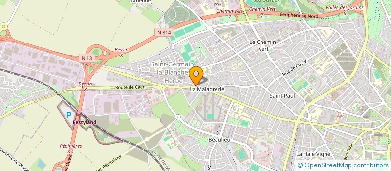 localisation de l'entreprise SYND COPROPRIETE RESIDENCE ABBAYE à CAEN